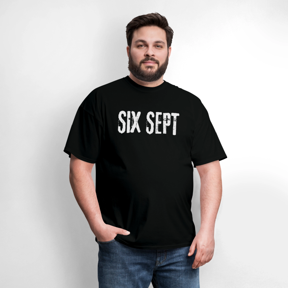 SIX SEPT Men's T-Shirt | GILDAN 5000 - black