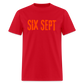 SIX SEPT Men's T-Shirt | GILDAN 5000 - red