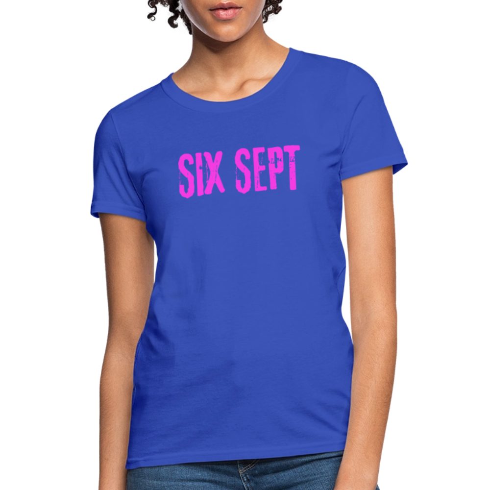 SIX SEPT Women's T-Shirt - royal blue