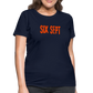 SIX SEPT Women's T-Shirt - navy