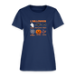 French HALLOWEEN Women's T-Shirt -  blue dusk