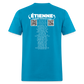 ÉTIENNE 2025 Official World Tour Men's T-Shirt | GILDAN 5000 - turquoise
