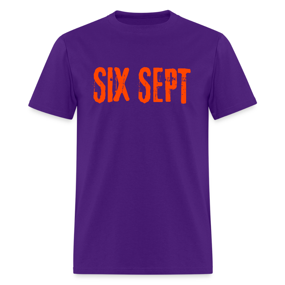 SIX SEPT Men's T-Shirt | GILDAN 5000 - purple