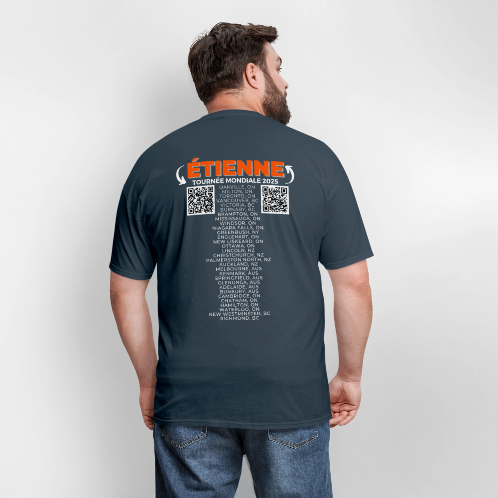 SIX SEPT Men's T-Shirt | GILDAN 5000 -  blue dusk