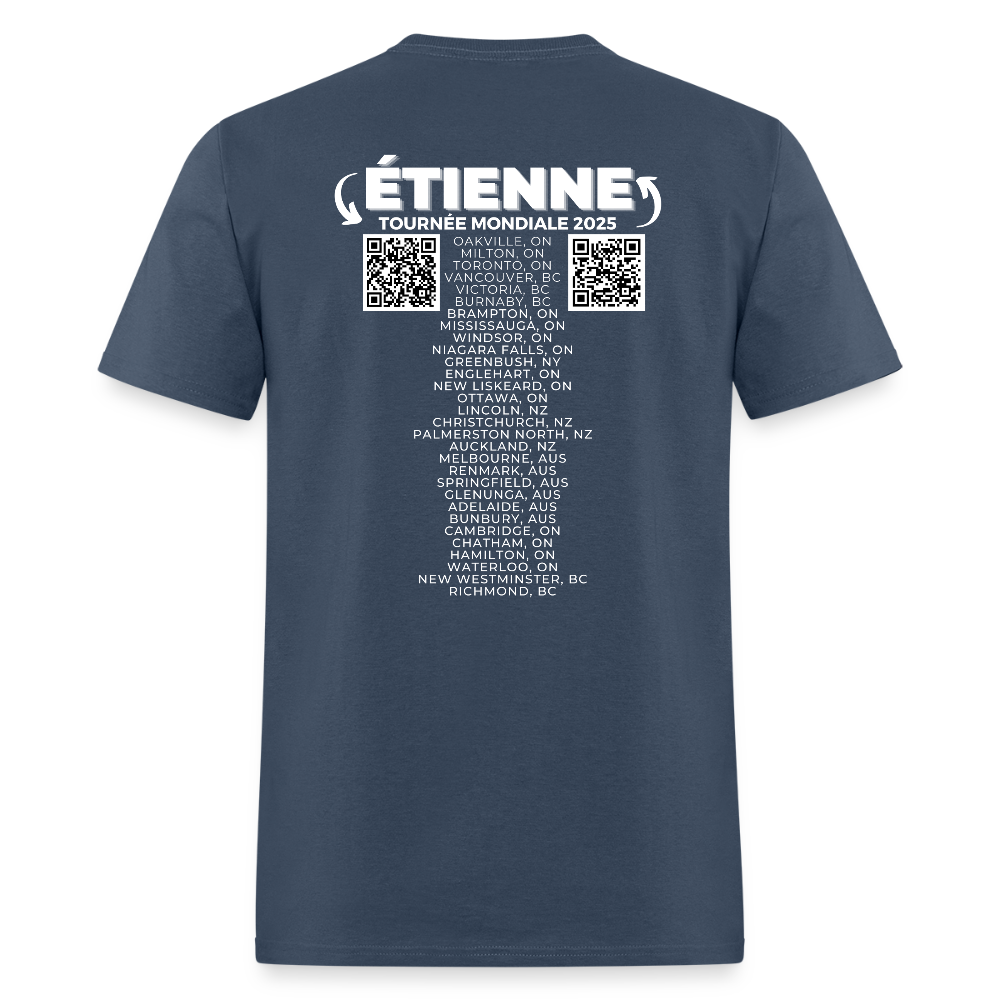 SIX SEPT Men's T-Shirt | GILDAN 5000 -  blue dusk