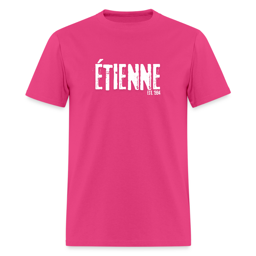 ÉTIENNE 2025 Official World Tour Men's T-Shirt | GILDAN 5000 - fuchsia