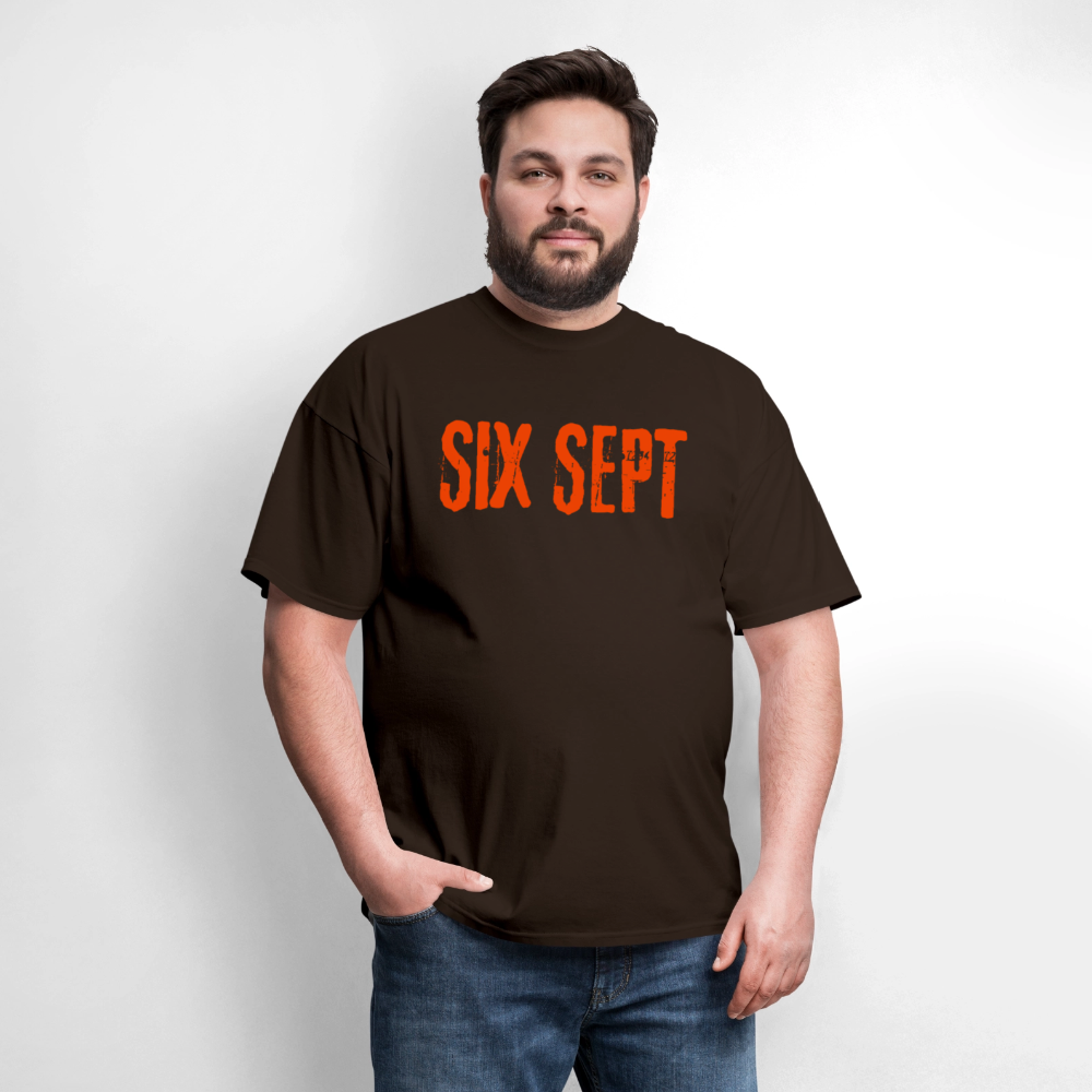 SIX SEPT Men's T-Shirt | GILDAN 5000 - brown