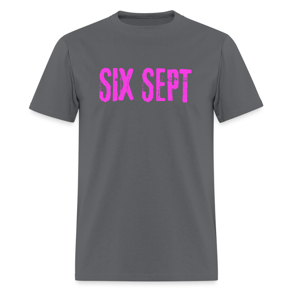 SIX SEPT Men's T-Shirt | GILDAN 5000 - charcoal