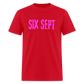 SIX SEPT Men's T-Shirt | GILDAN 5000 - red