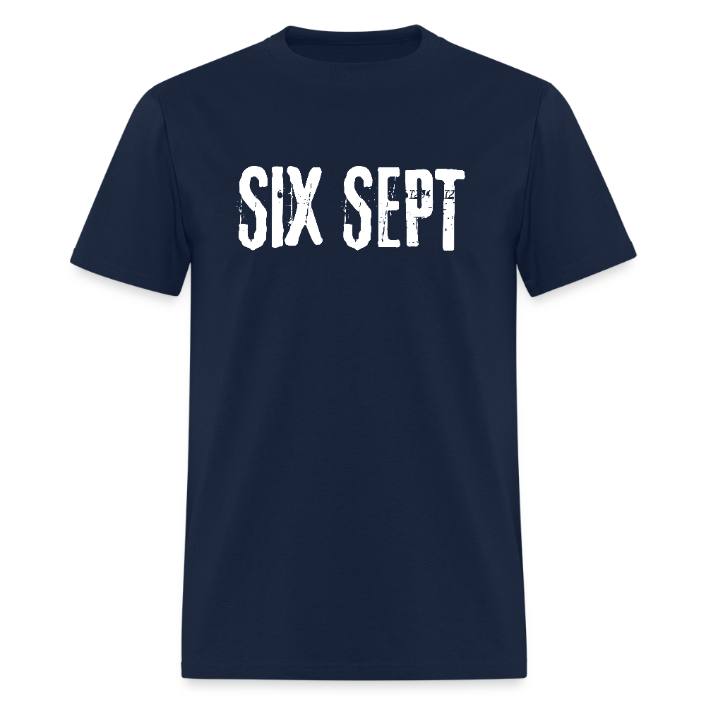 SIX SEPT Men's T-Shirt | GILDAN 5000 - navy