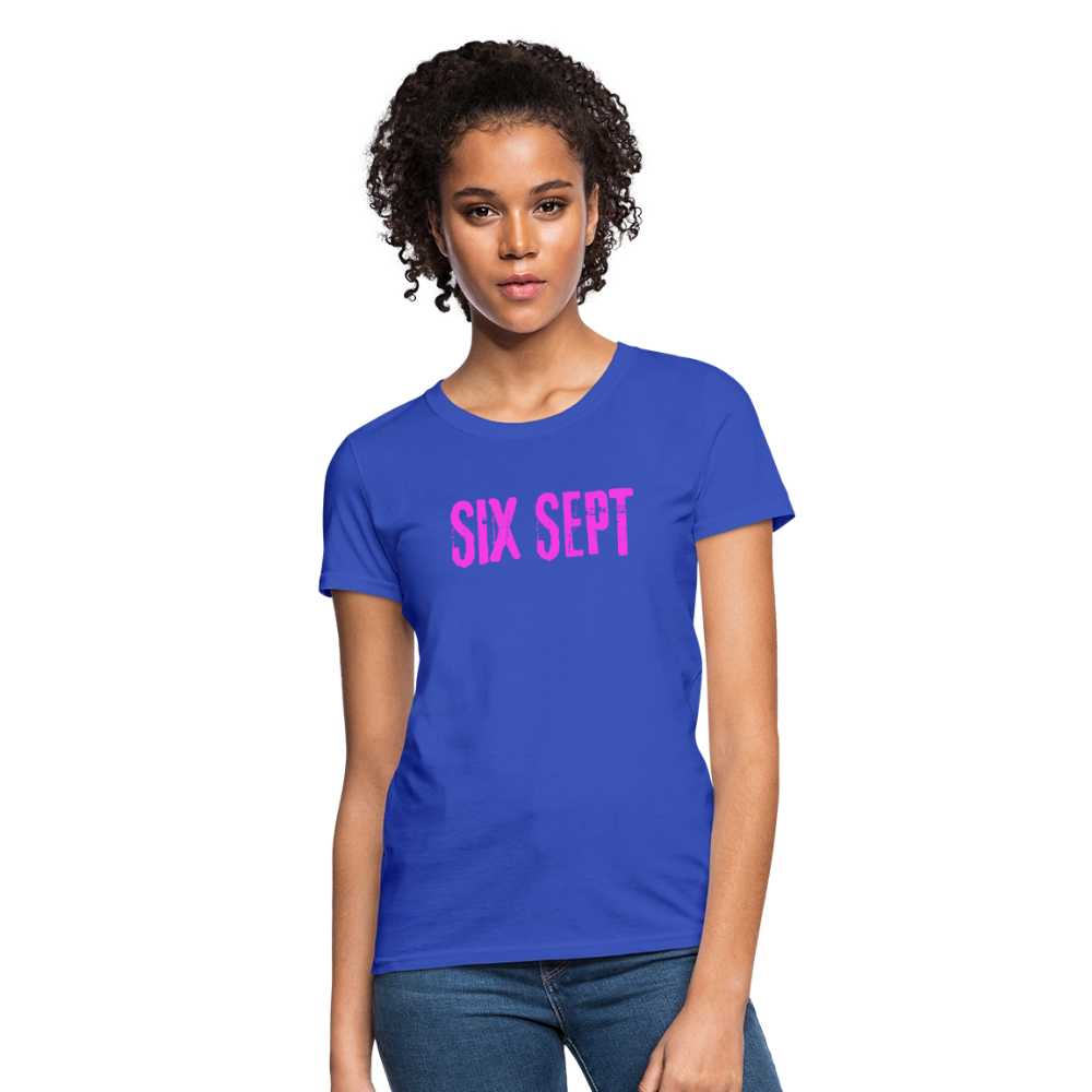 SIX SEPT Women's T-Shirt - royal blue