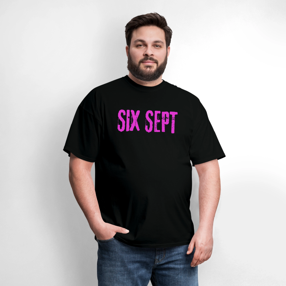 SIX SEPT Men's T-Shirt | GILDAN 5000 - black