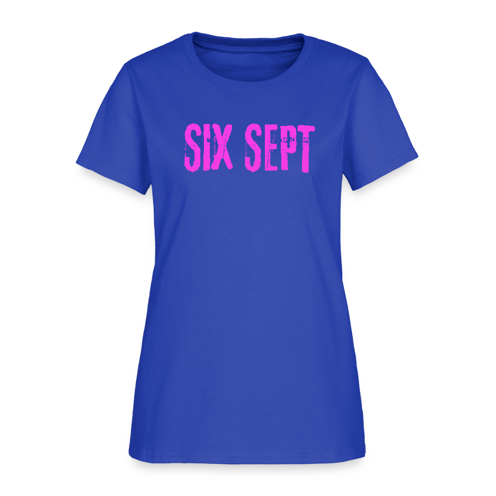 SIX SEPT Women's T-Shirt - royal blue