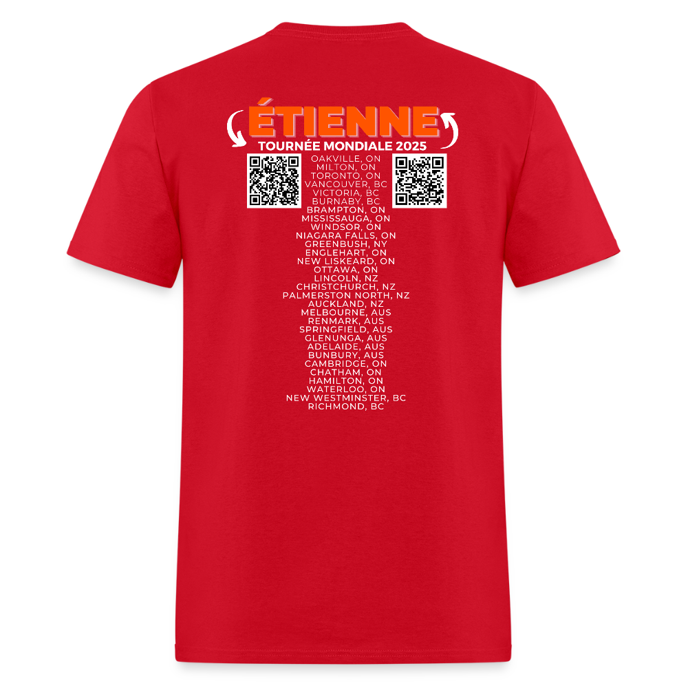 SIX SEPT Men's T-Shirt | GILDAN 5000 - red