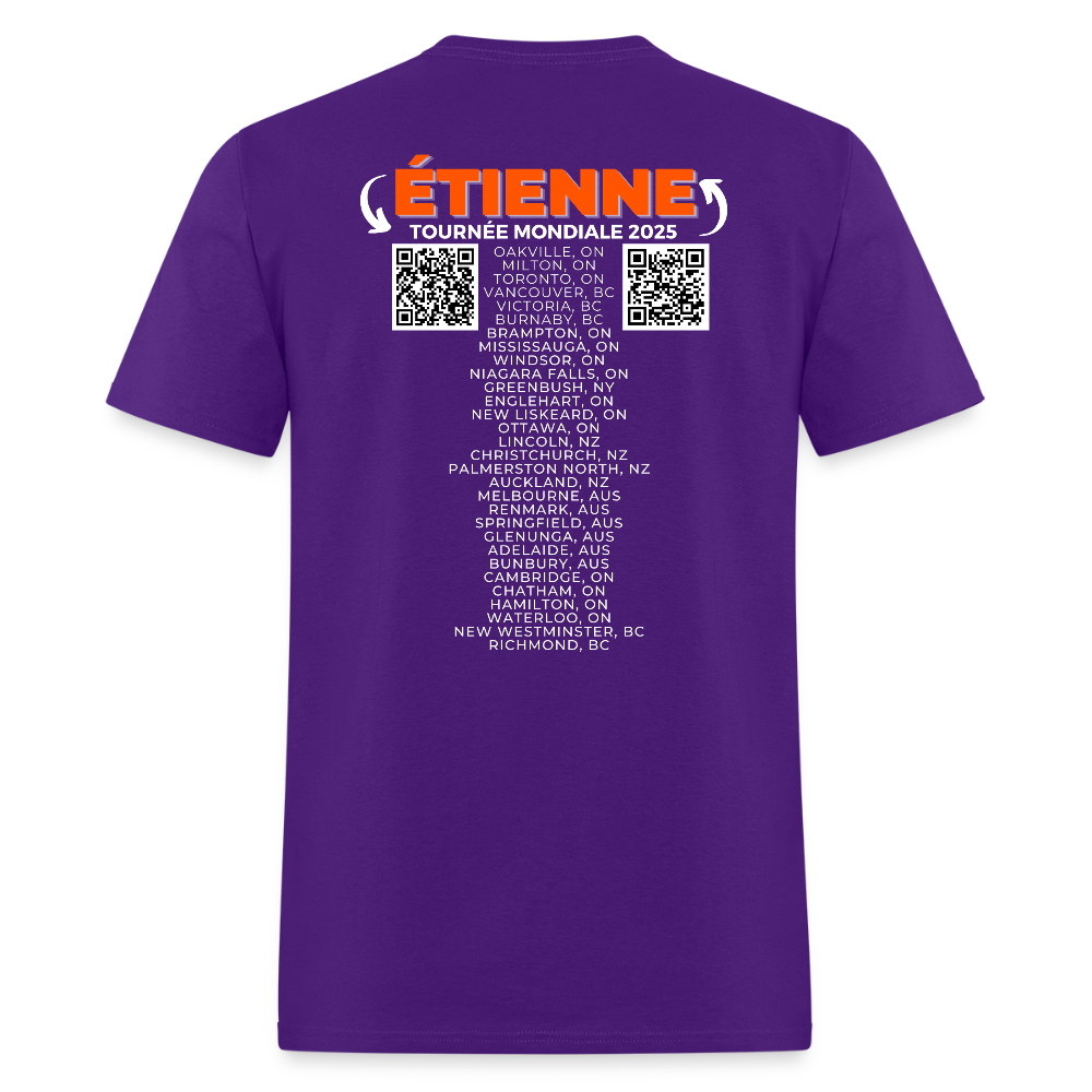 SIX SEPT Men's T-Shirt | GILDAN 5000 - purple