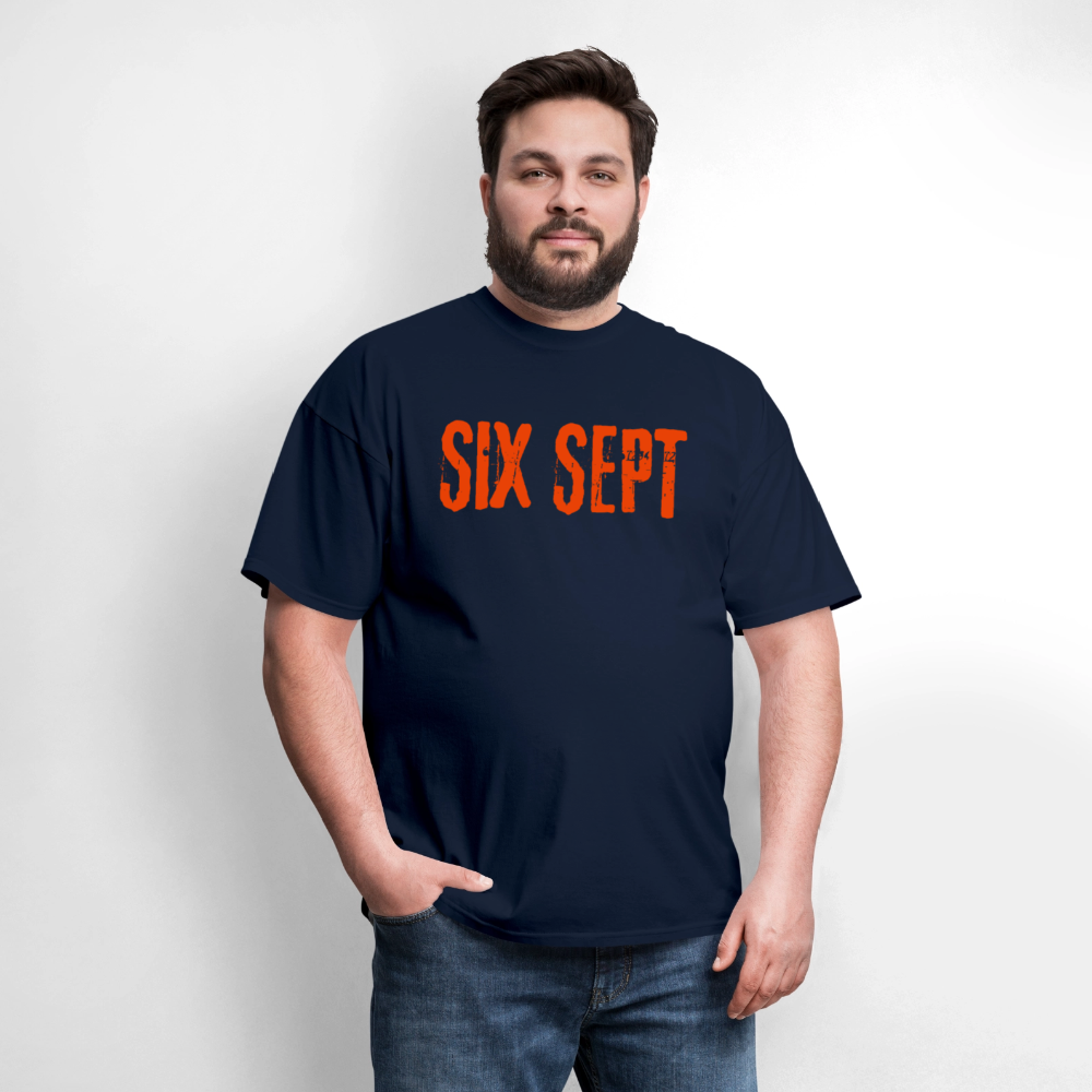 SIX SEPT Men's T-Shirt | GILDAN 5000 - navy