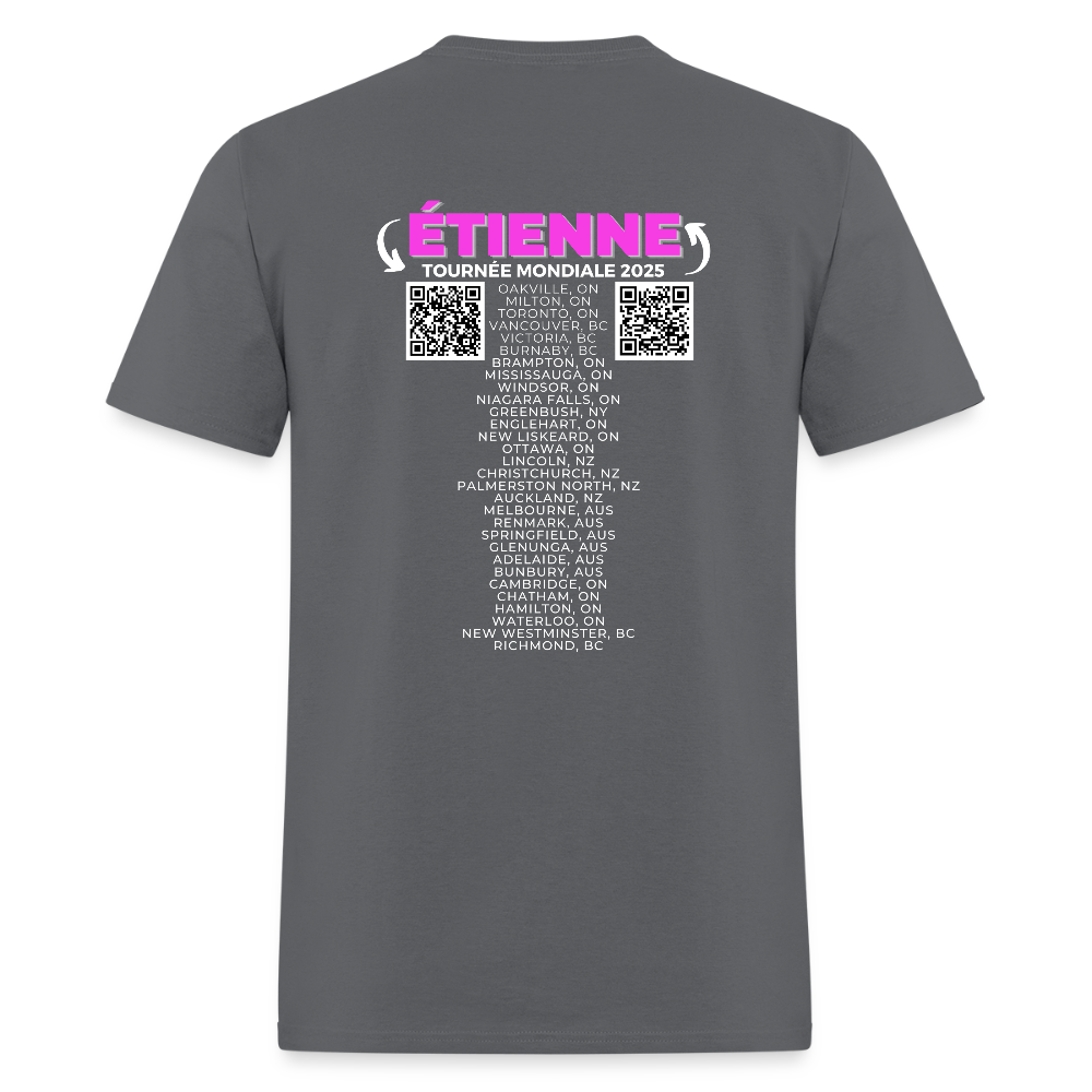 SIX SEPT Men's T-Shirt | GILDAN 5000 - charcoal