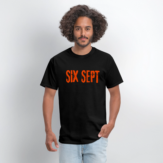 SIX SEPT Men's T-Shirt | GILDAN 5000 - black