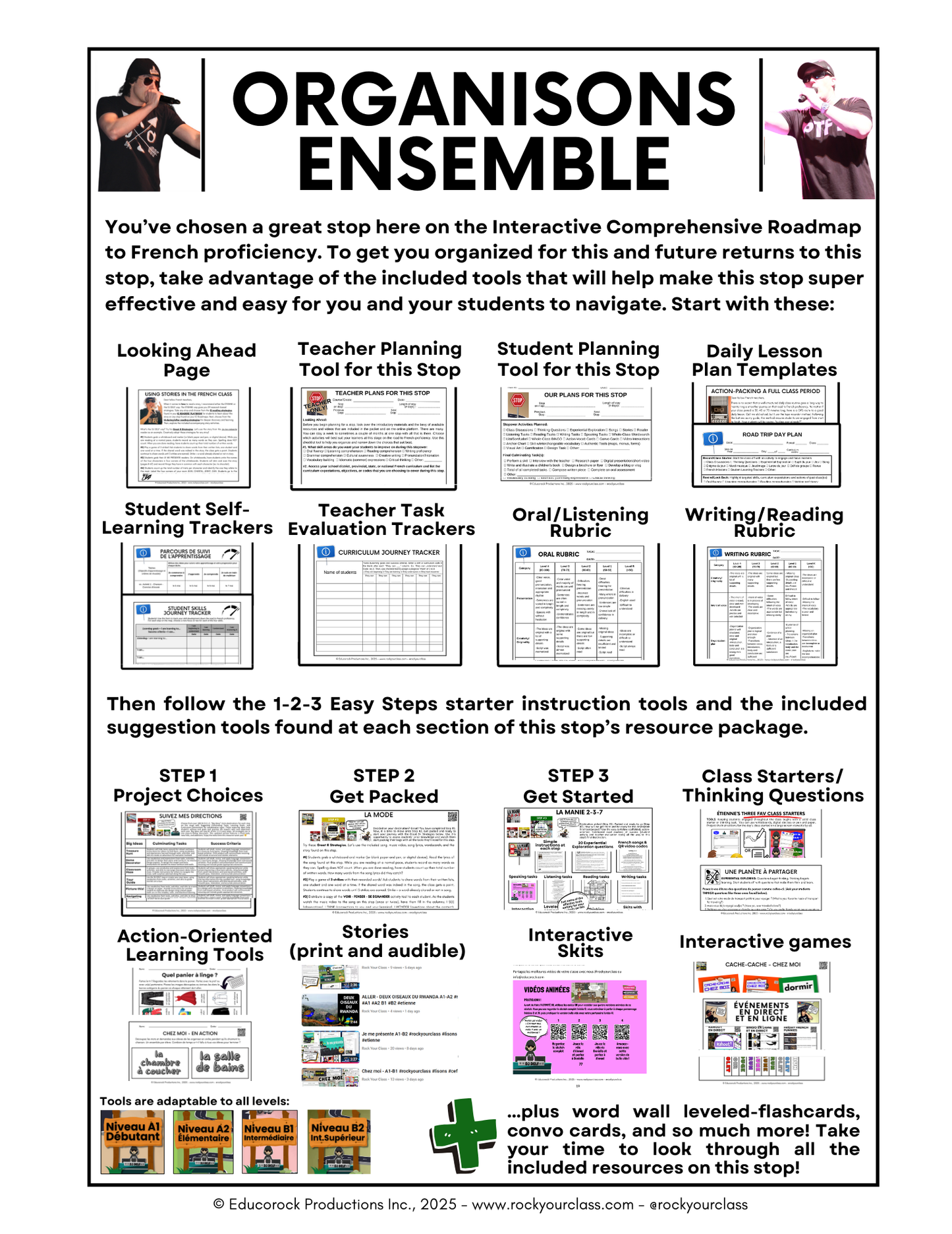 ALPHABET (A1-B2) 75-Page Full package