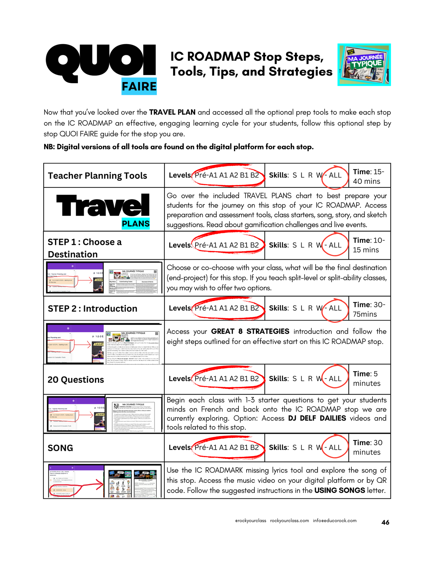 MA JOURNÉE TYPIQUE - INCLUDES FREE SHIPPED READER and FULL FOREVER PLATFORM ACCESS INCLUDED