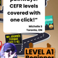 CEFR Interactive Comprehensive "Road To French Proficiency" MAPS