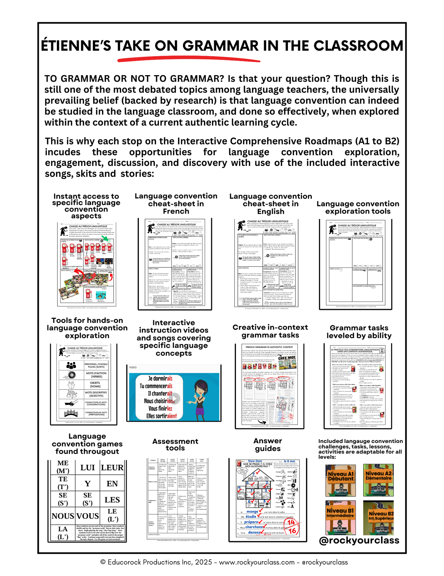 ALPHABET (A1-B2) 75-Page Full package