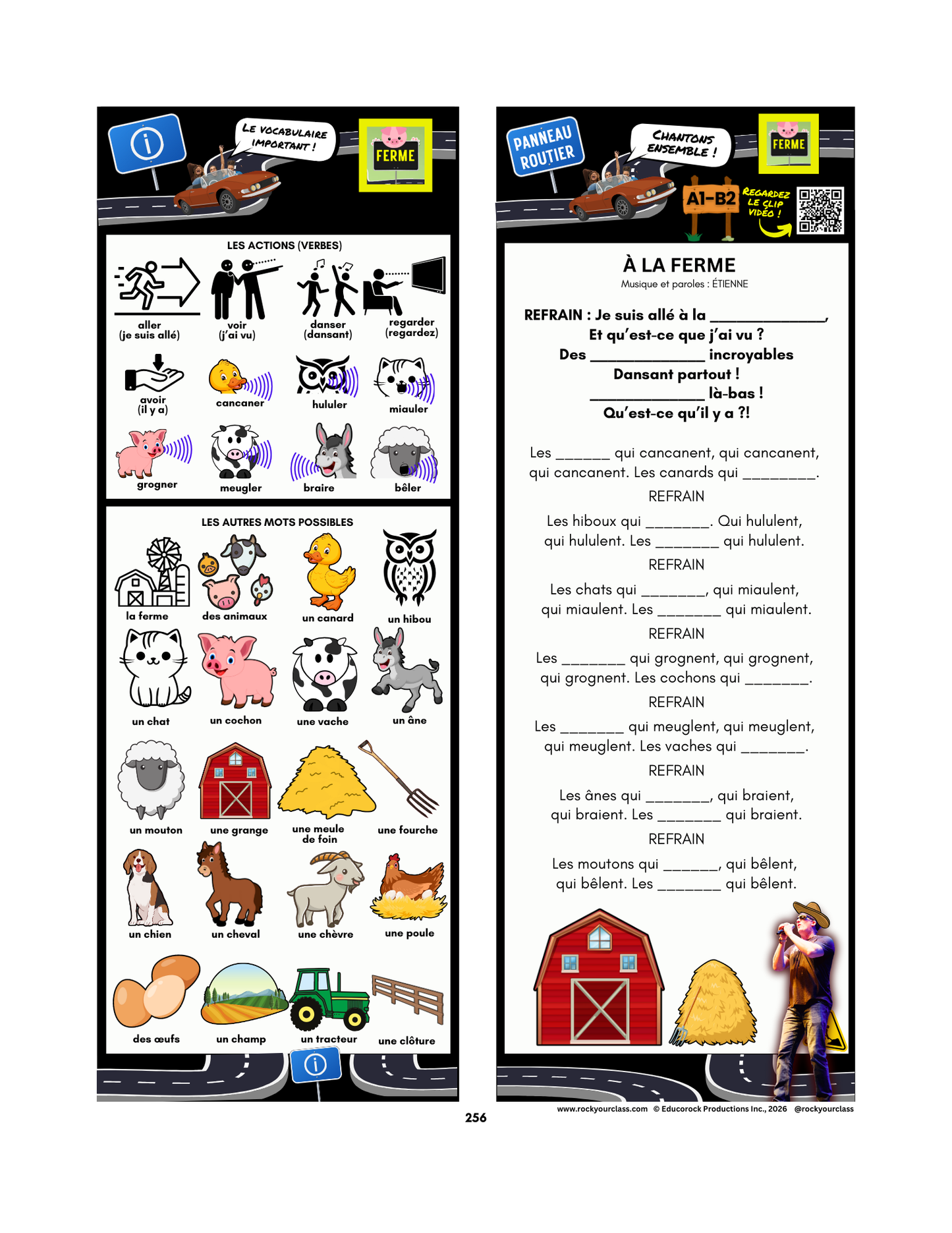 FERME (Pré-A1 beginner to B2 advanced levels) FULL FOREVER RESOURCE PLATFORM ACCESS