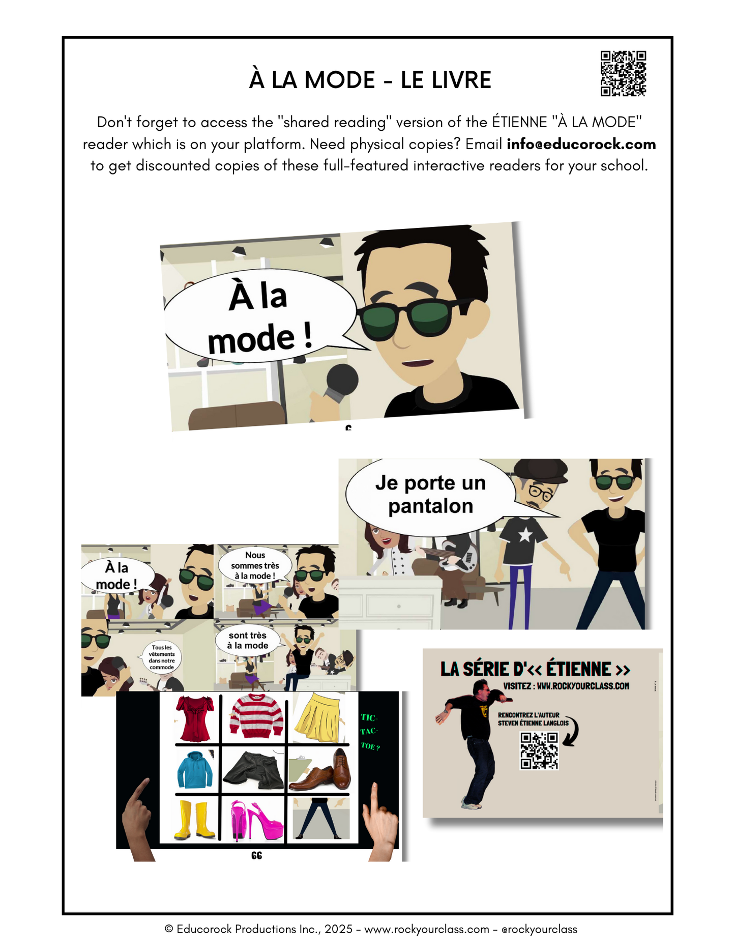 LA MODE (A1-B2) 105-Page Full package