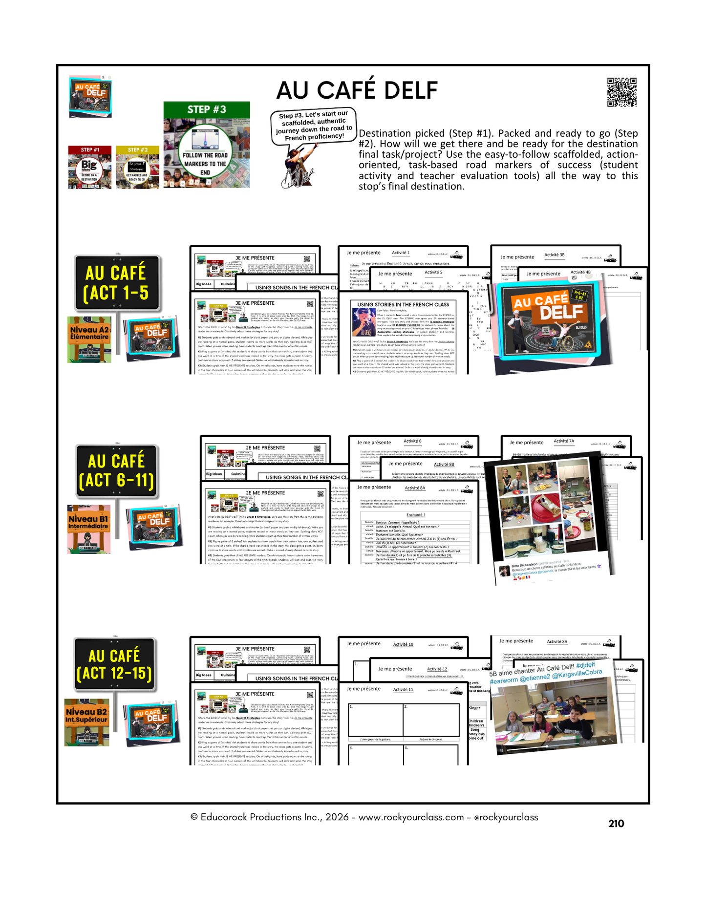 AU CAFÉ DELF - INCLUDES FREE SHIPPED READER and FULL FOREVER PLATFORM ACCESS INCLUDED