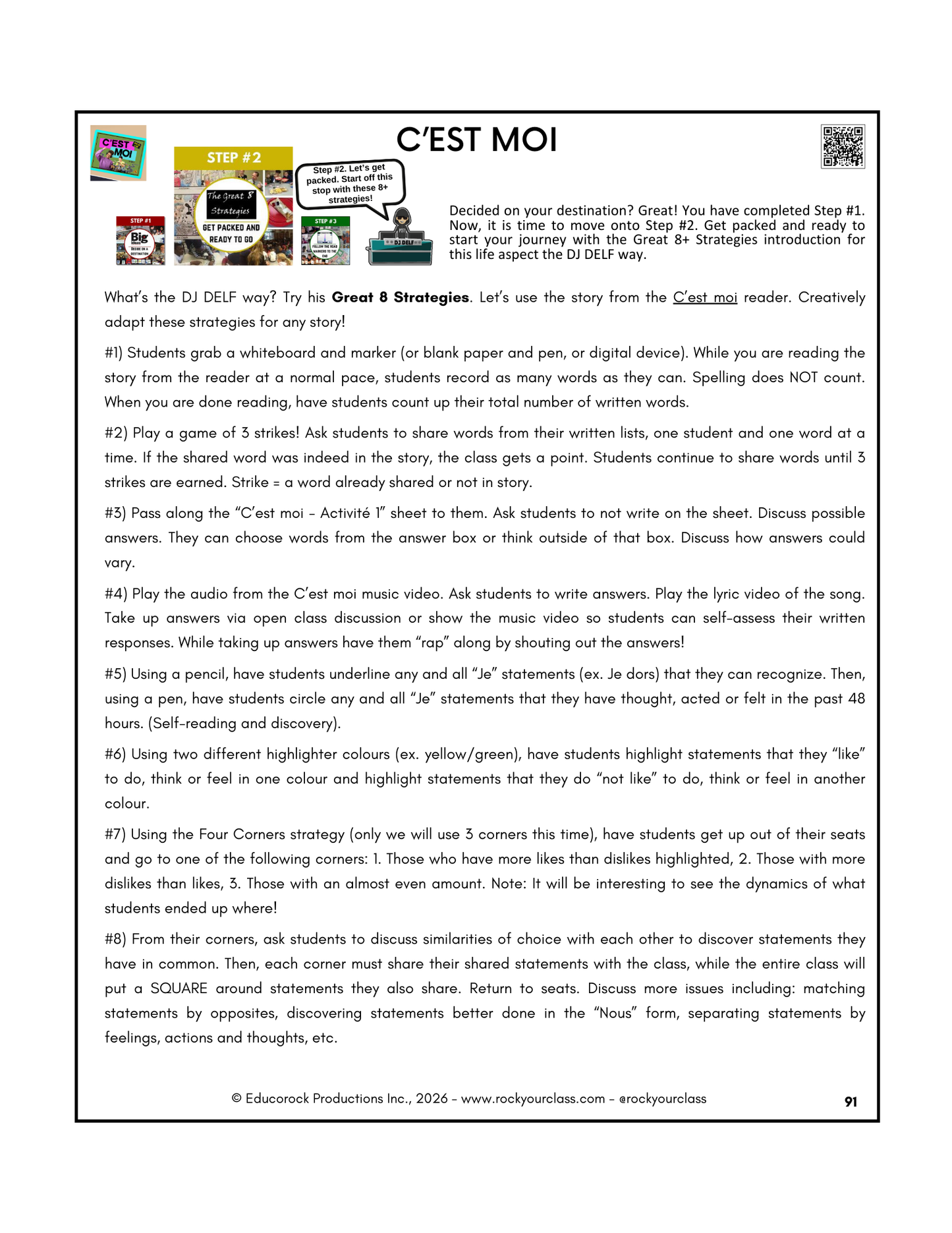 C'EST MOI - INCLUDES FREE SHIPPED READER and FULL FOREVER PLATFORM ACCESS INCLUDED