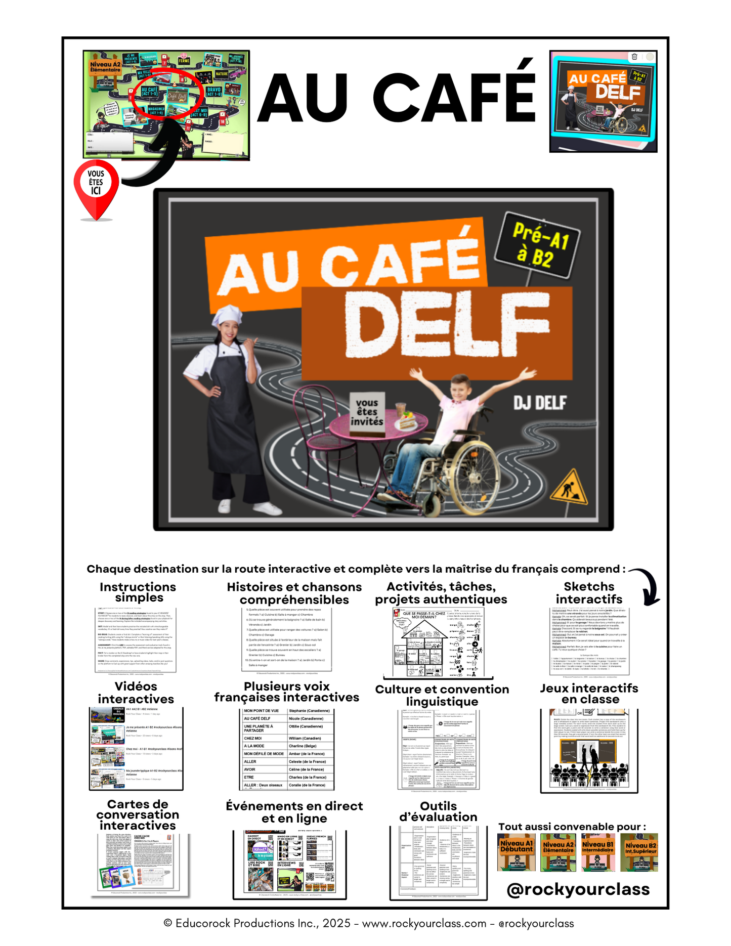 AU CAFÉ DELF - INCLUDES FREE SHIPPED READER and FULL FOREVER PLATFORM ACCESS INCLUDED