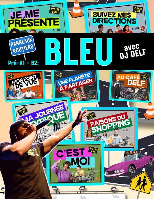 IC ROADMARKS BLEU resource book (384 pages) PLUS one FREE blue STOP of your choice!