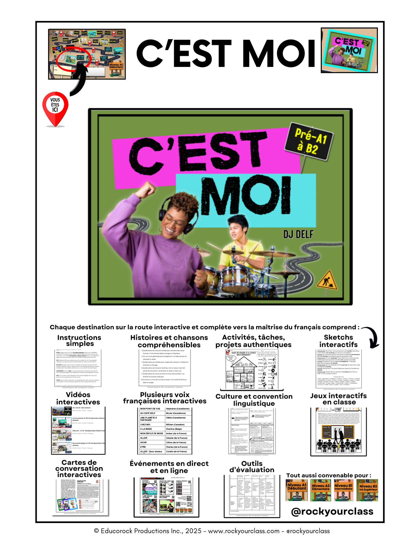 C'EST MOI - INCLUDES FREE SHIPPED READER and FULL FOREVER PLATFORM ACCESS INCLUDED