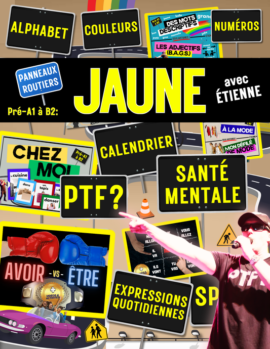 IC ROADMARKS JAUNE resource book (391 pages) PLUS five FREE yellow STOPS of your choice!