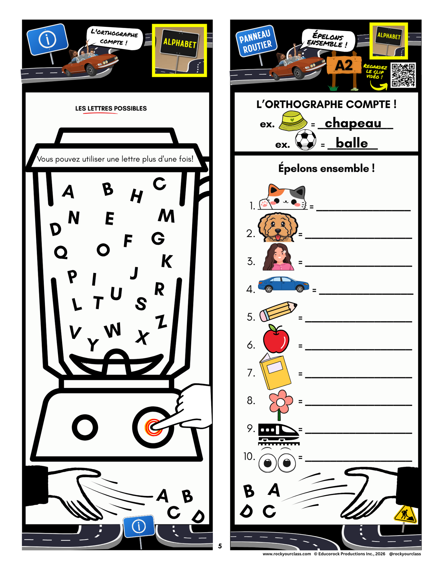IC ROADMARKS JAUNE resource book (391 pages) PLUS five FREE yellow STOPS of your choice!