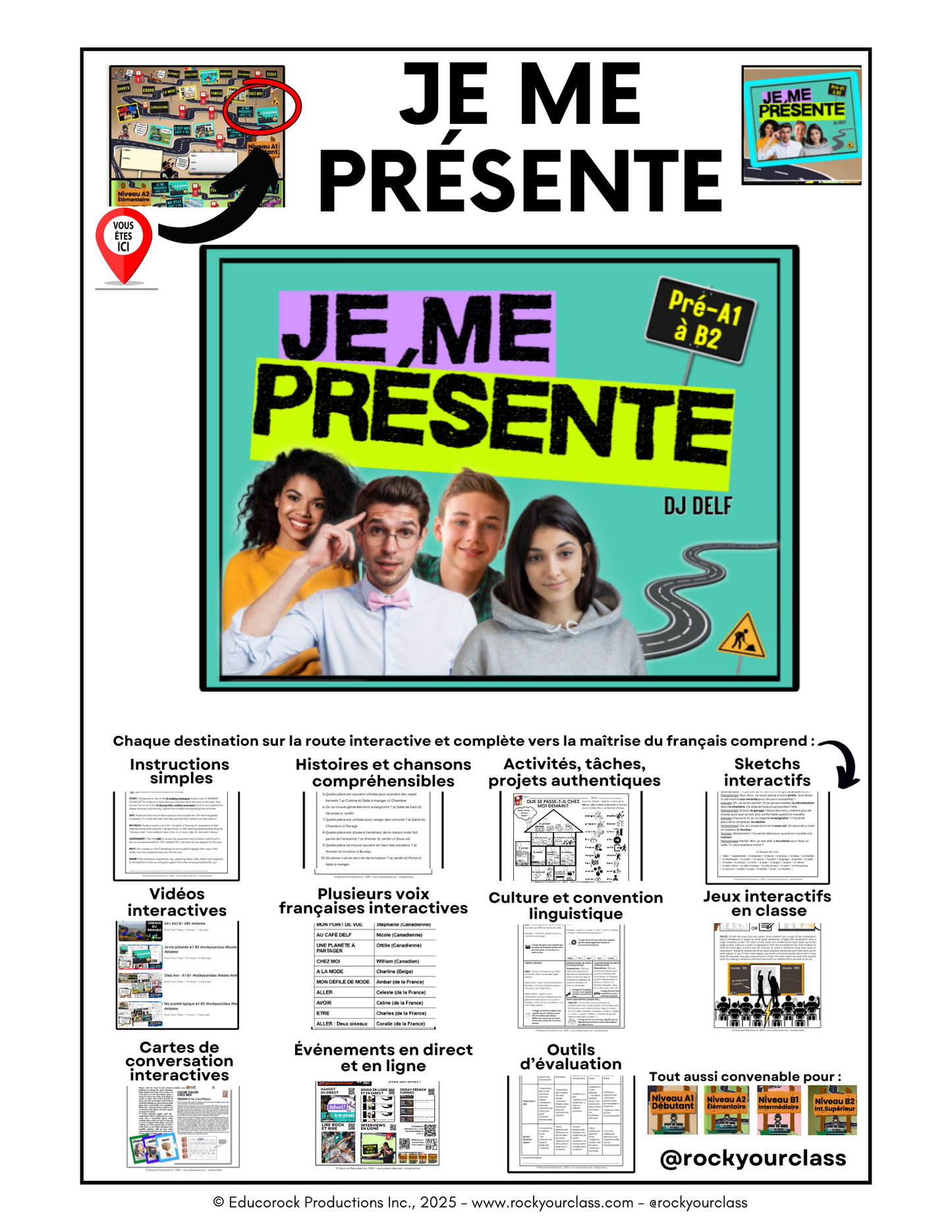 JE ME PRÉSENTE - INCLUDES FREE SHIPPED READER and FULL FOREVER PLATFORM ACCESS