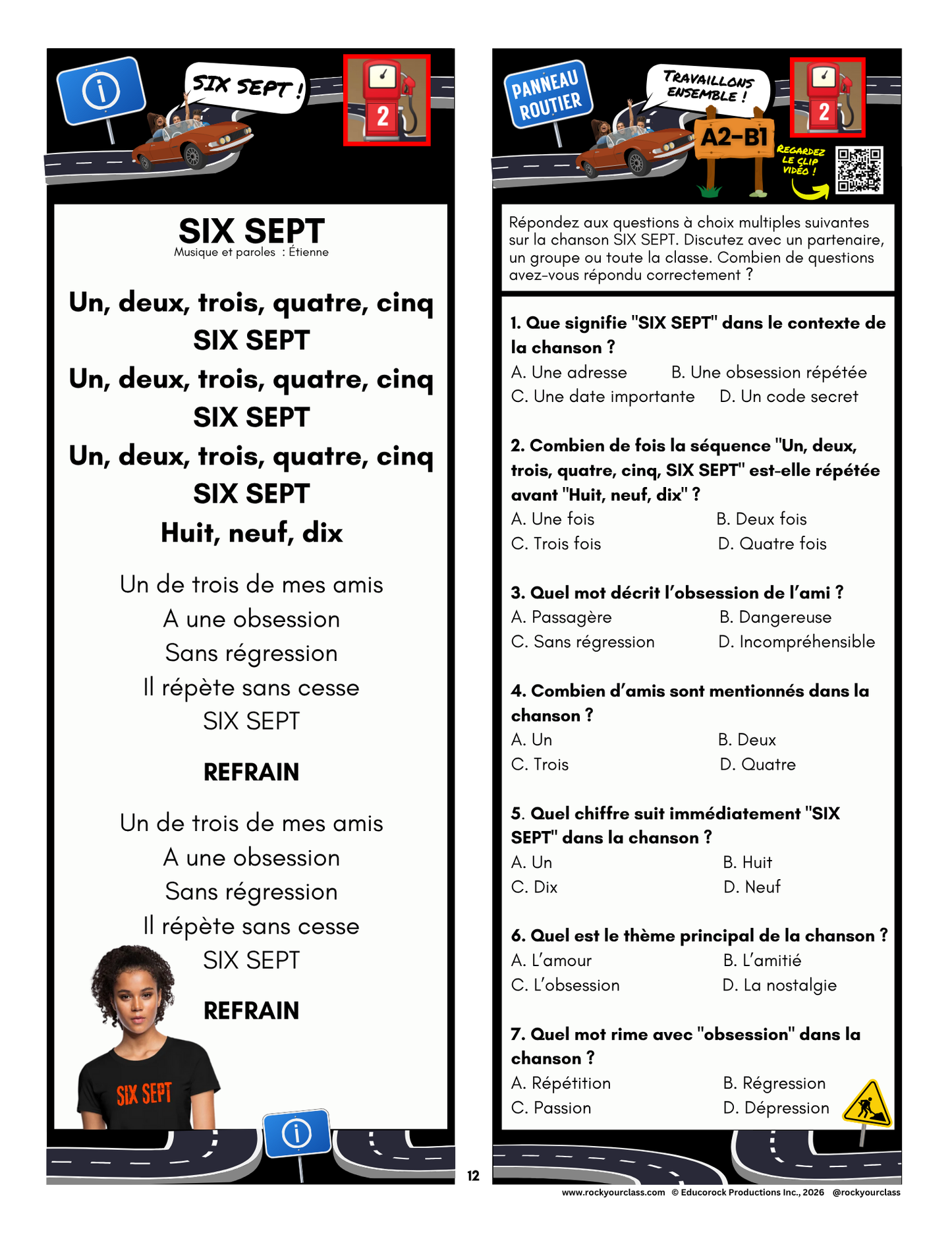 IC ROADMARKS ROUGE resource book (372 pages) PLUS five FREE red STOPS of your choice!