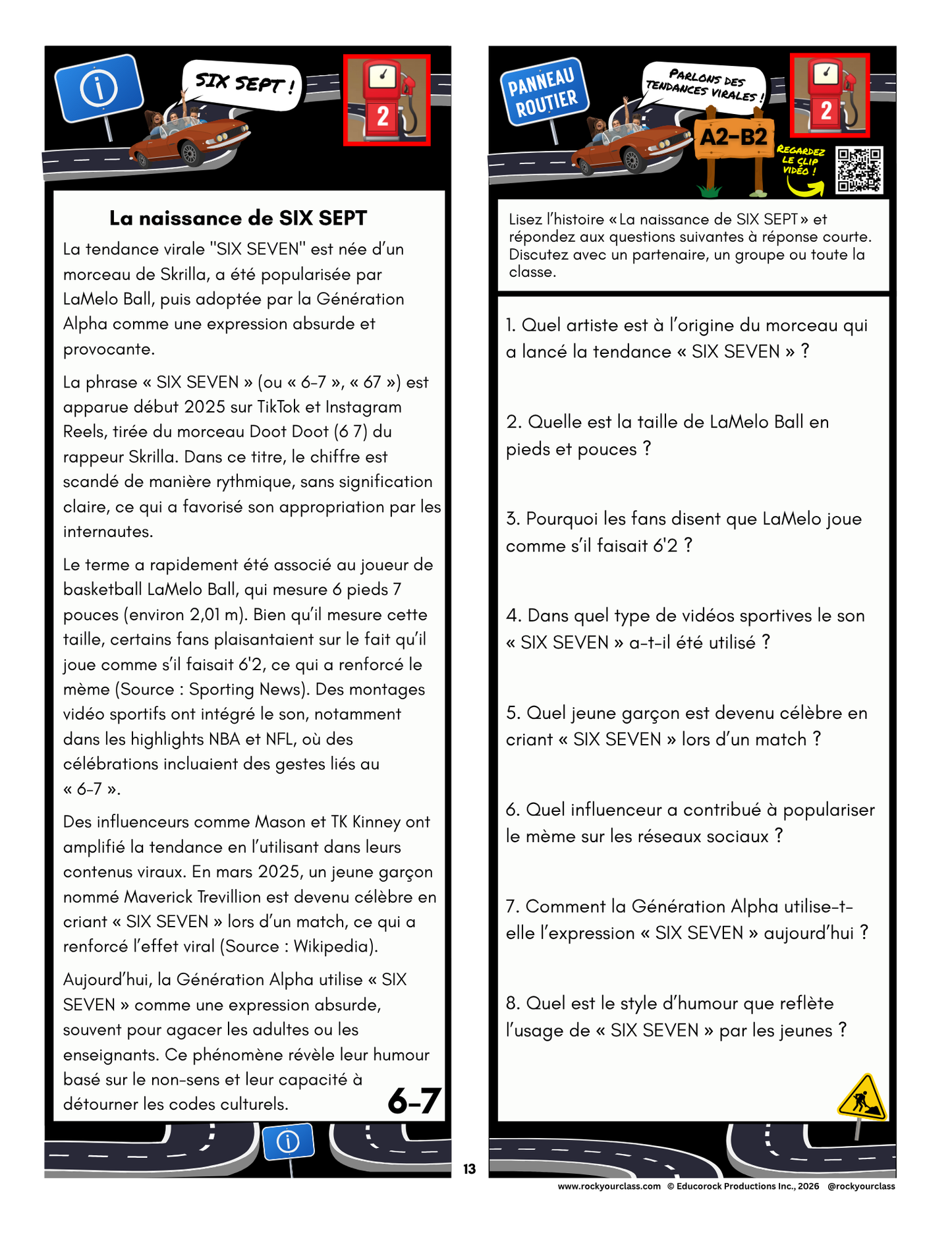 IC ROADMARKS ROUGE resource book (372 pages) PLUS five FREE red STOPS of your choice!