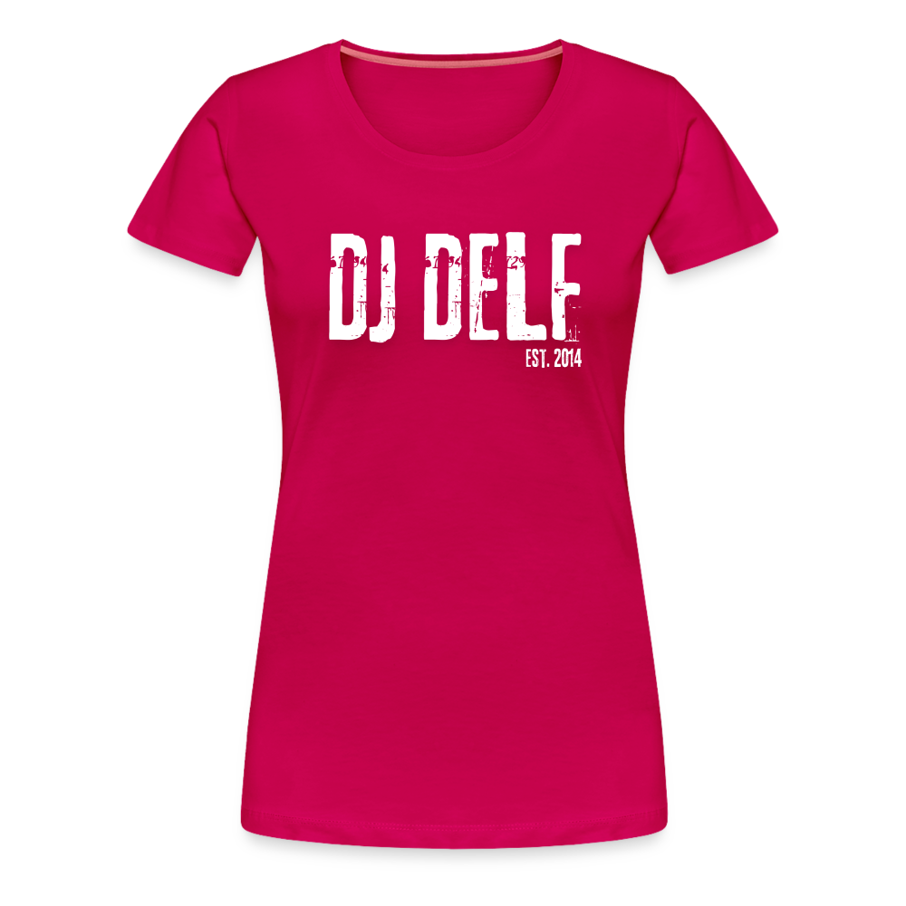 DJ DELF - 2024 Canadian Tour Rock Shirt - dark pink