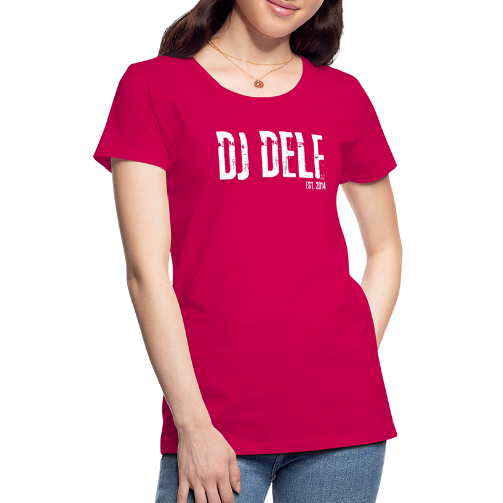 DJ DELF - 2024 Canadian Tour Rock Shirt - dark pink