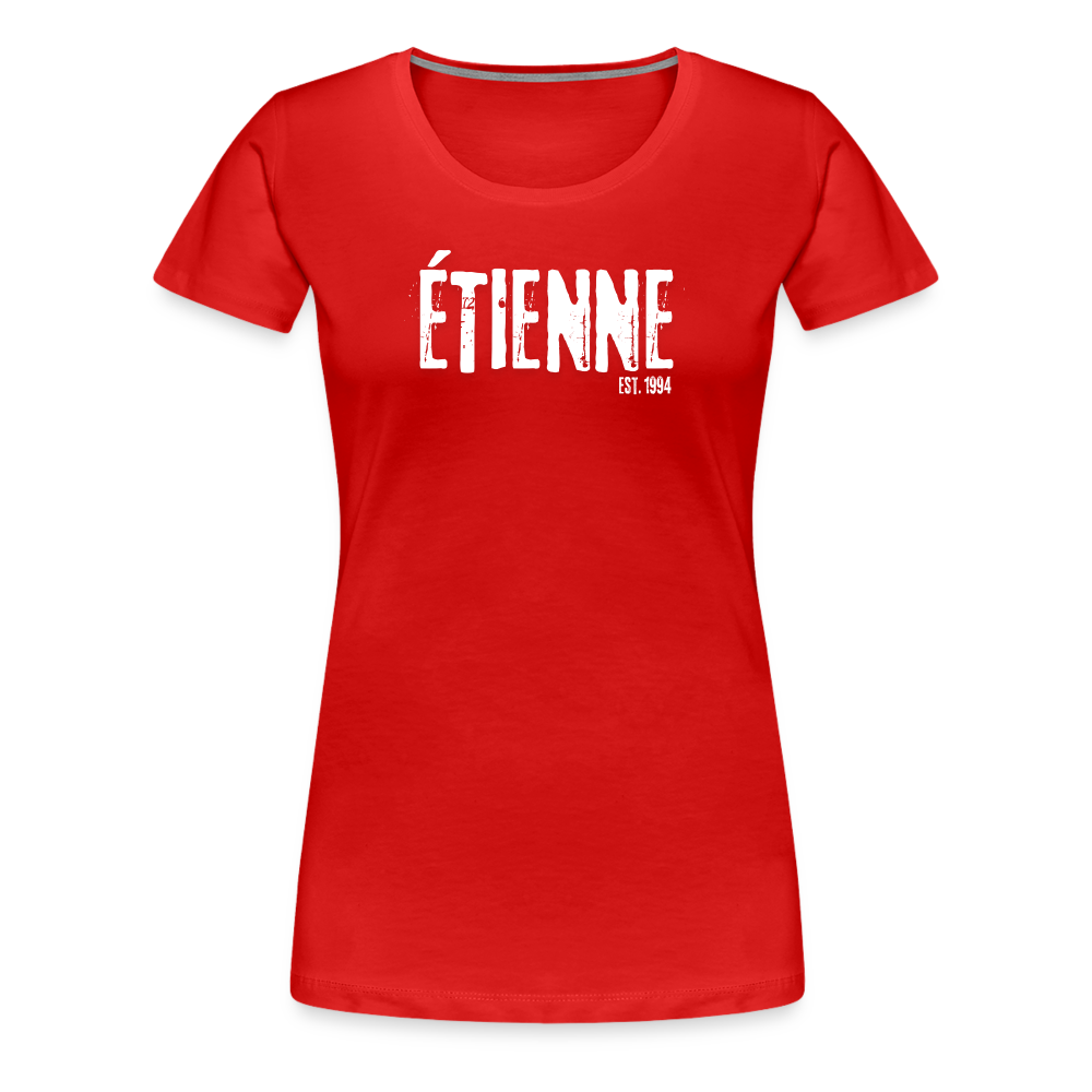 ÉTIENNE - 2024 World Tour Women's Sizes Rock T-shirt - red