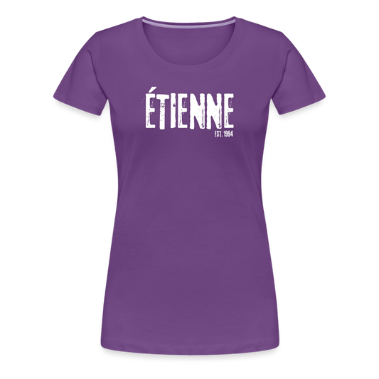 ÉTIENNE - 2024 World Tour Women's Sizes Rock T-shirt - purple