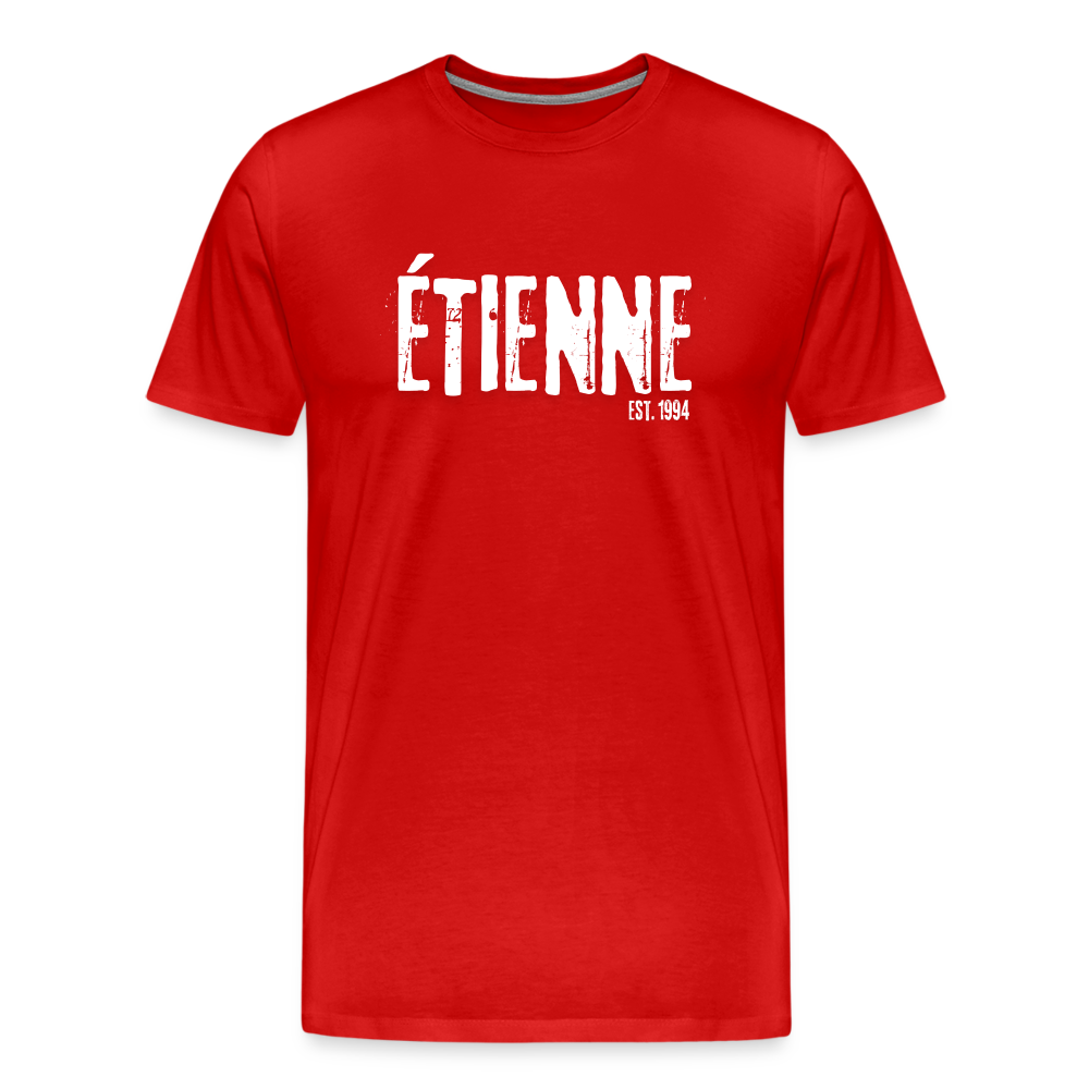 ÉTIENNE - 2024 World Tour Men's Sizes Rock T-shirt - red