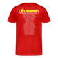 ÉTIENNE - 2024 World Tour Men's Sizes Rock T-shirt - red