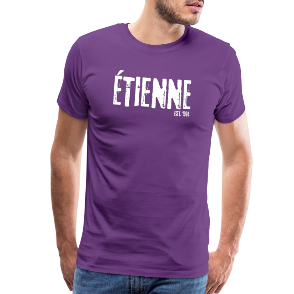 ÉTIENNE - 2024 World Tour Men's Sizes Rock T-shirt - purple