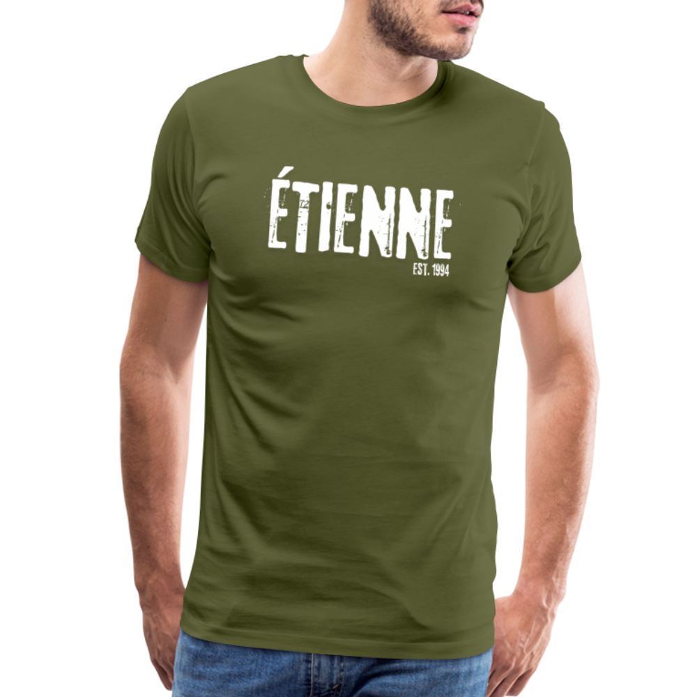 ÉTIENNE - 2024 World Tour Men's Sizes Rock T-shirt - olive green