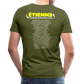 ÉTIENNE - 2024 World Tour Men's Sizes Rock T-shirt - olive green