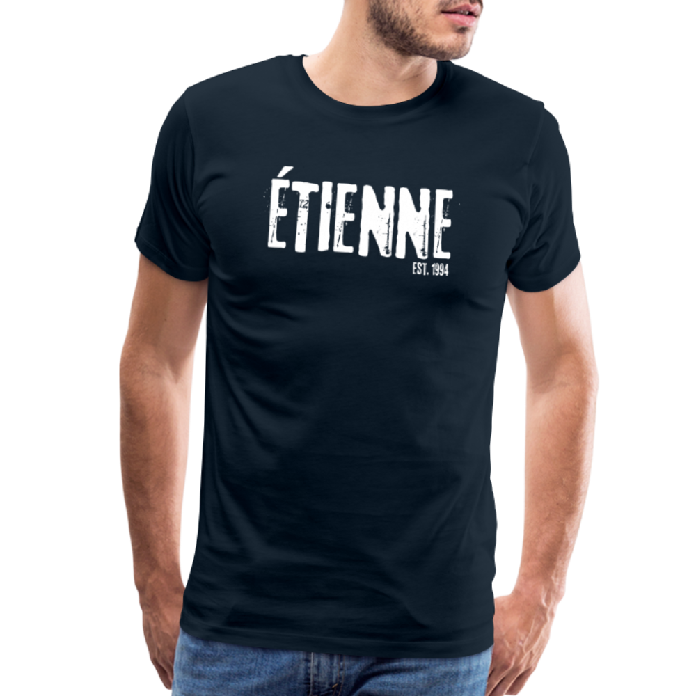 ÉTIENNE - 2024 World Tour Men's Sizes Rock T-shirt - deep navy