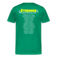 ÉTIENNE - 2024 World Tour Men's Sizes Rock T-shirt - kelly green