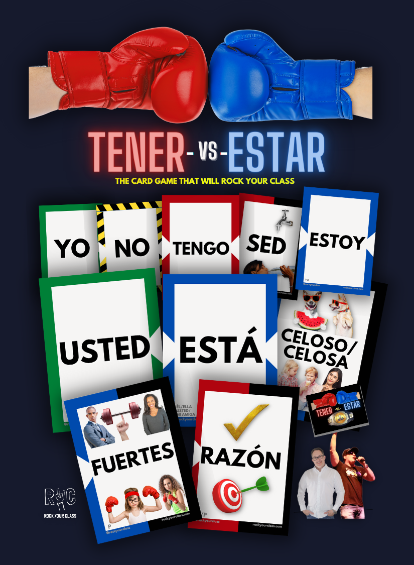 TENER vs ESTAR - IC CARDS - PLUS bonus $50 in resources - Single pack or Value Class Set of 5